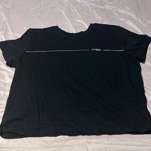 DKNY Black Tee with Subtle Logo